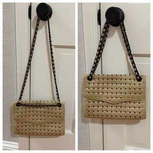 Rebecca Minkoff Quilted Studded Chain-Handle Shoulder Bag